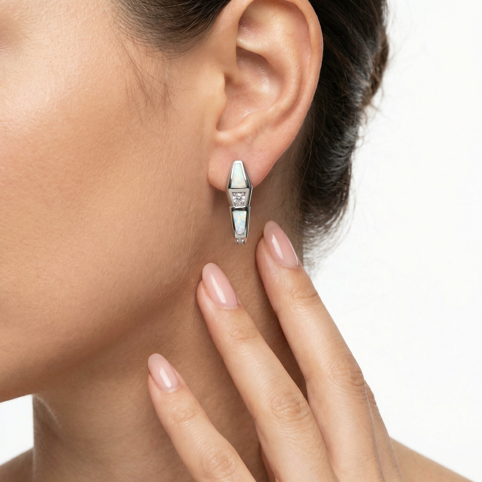 Mother of Pearl Küpe (İthal Model)