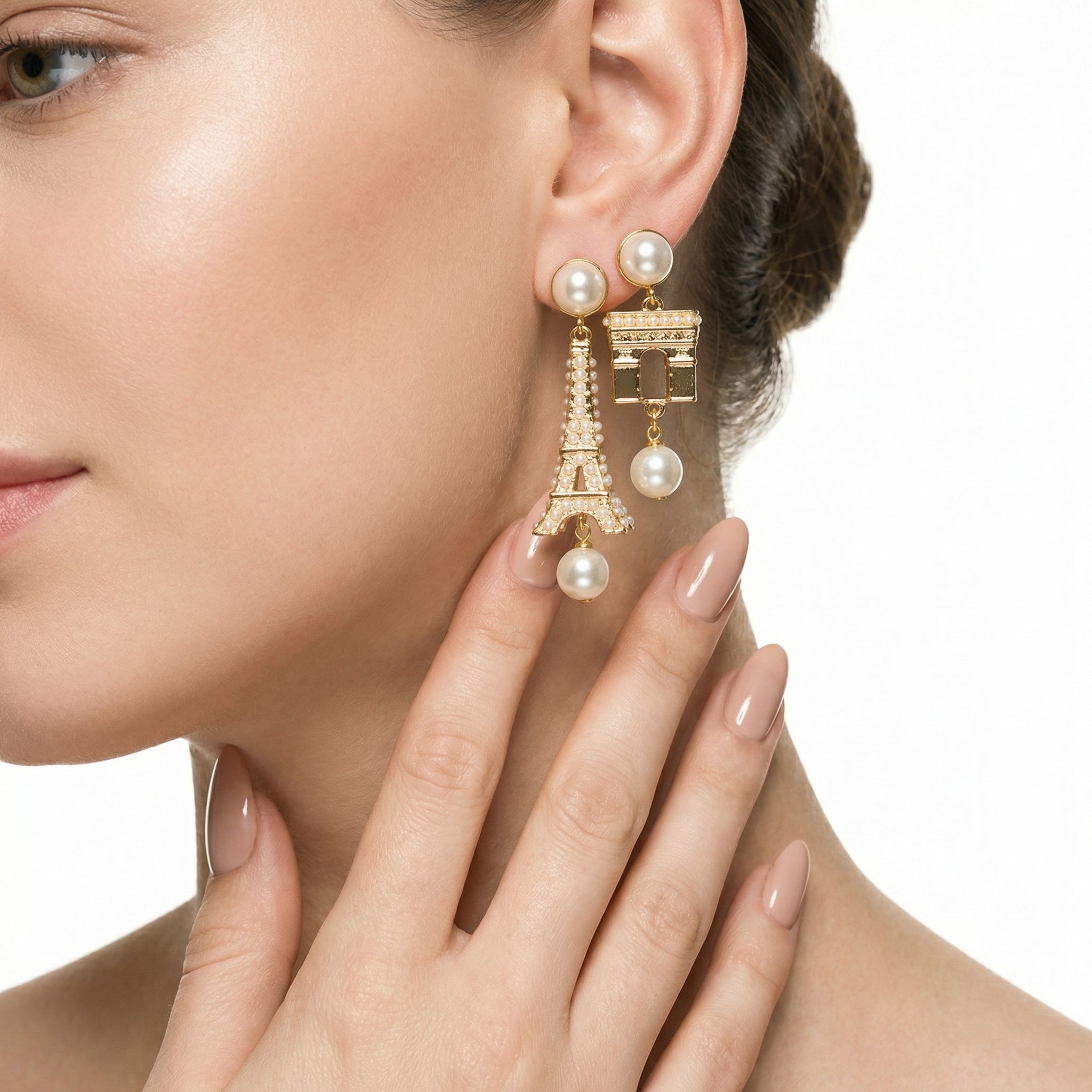 Eiffel & Arc Küpe (İthal Model)