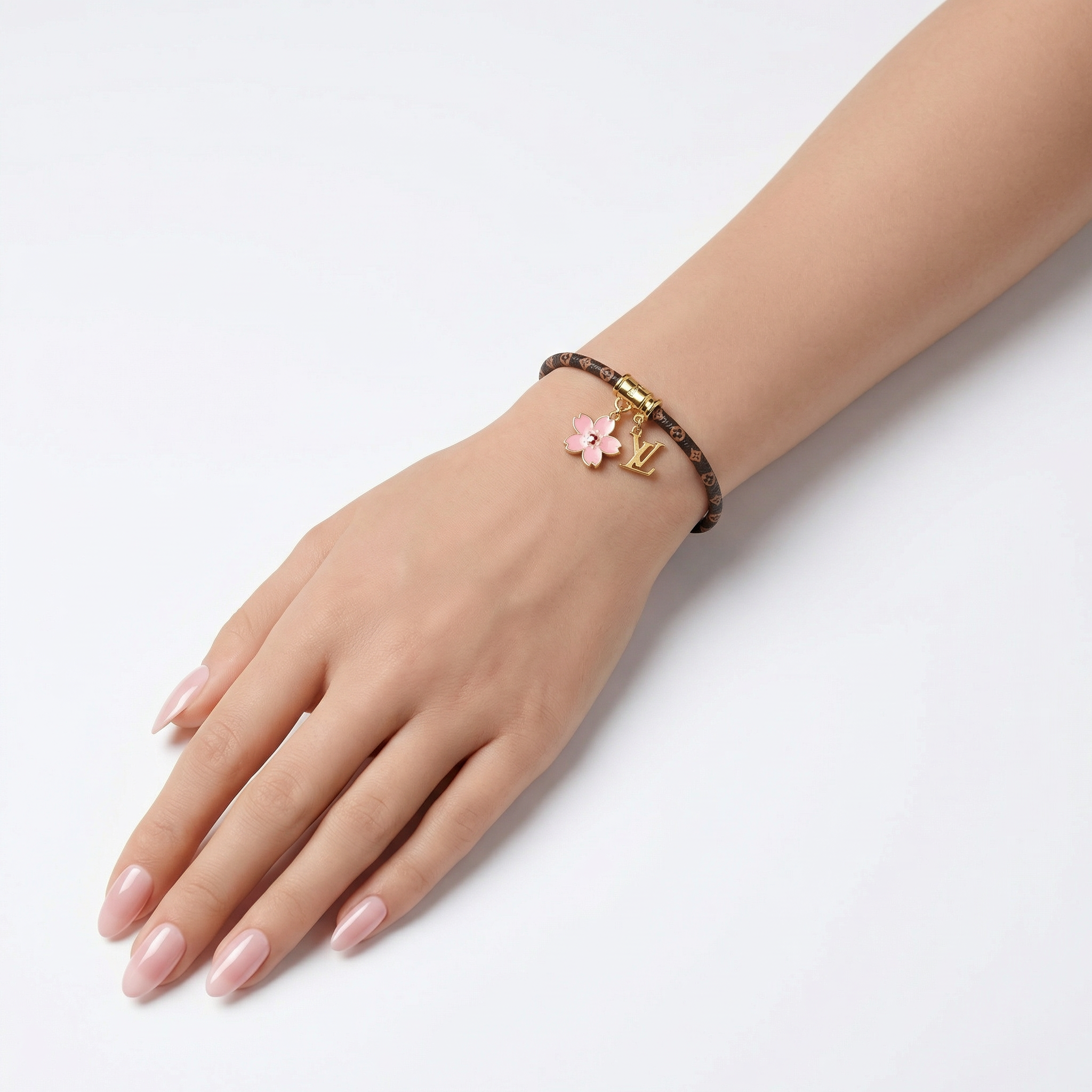 Monogram Sakura Bileklik (İthal Model)