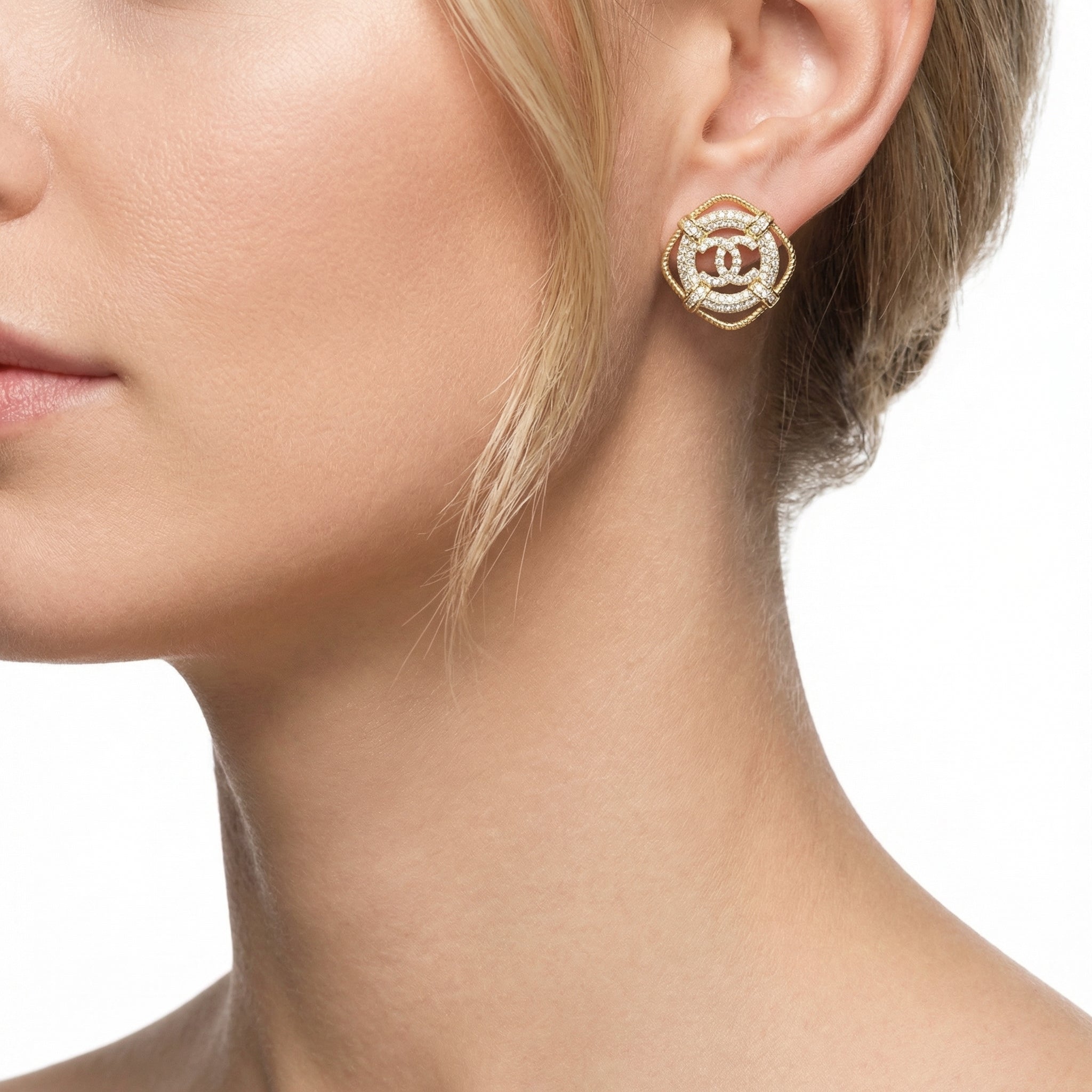 Stellar Twisted Küpe (İthal Model)