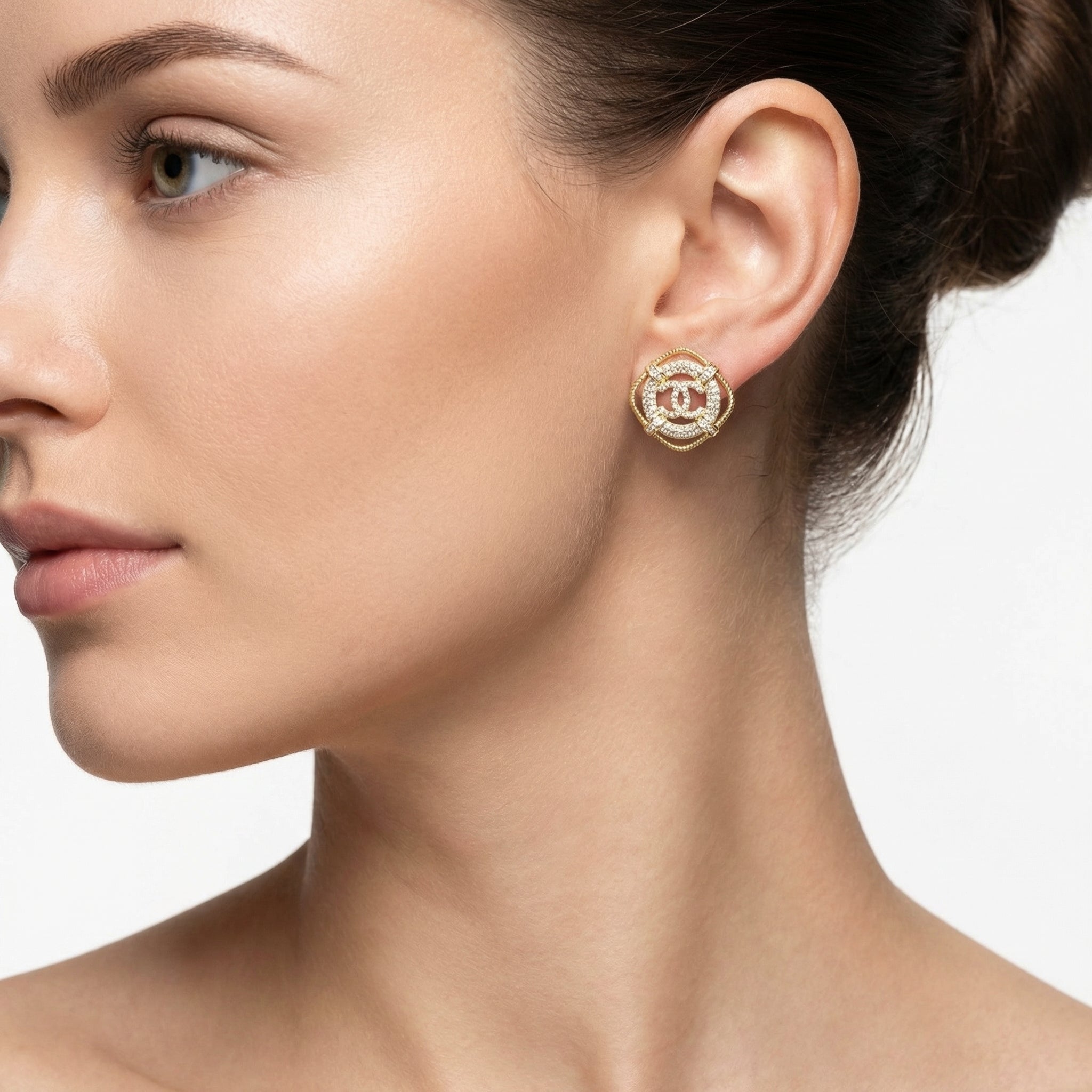 Stellar Twisted Küpe (İthal Model)