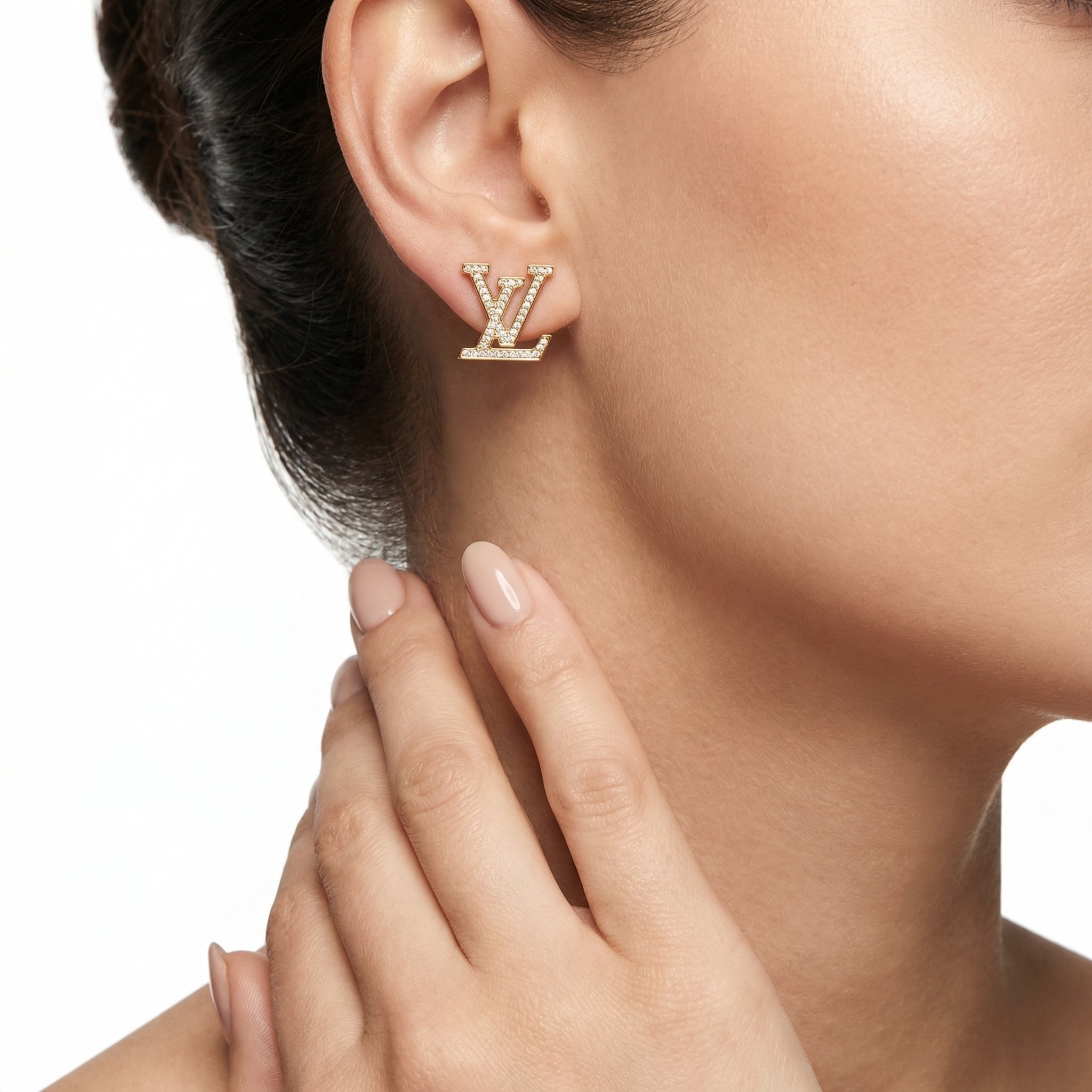 Radiant Initial Küpe (İthal Model)