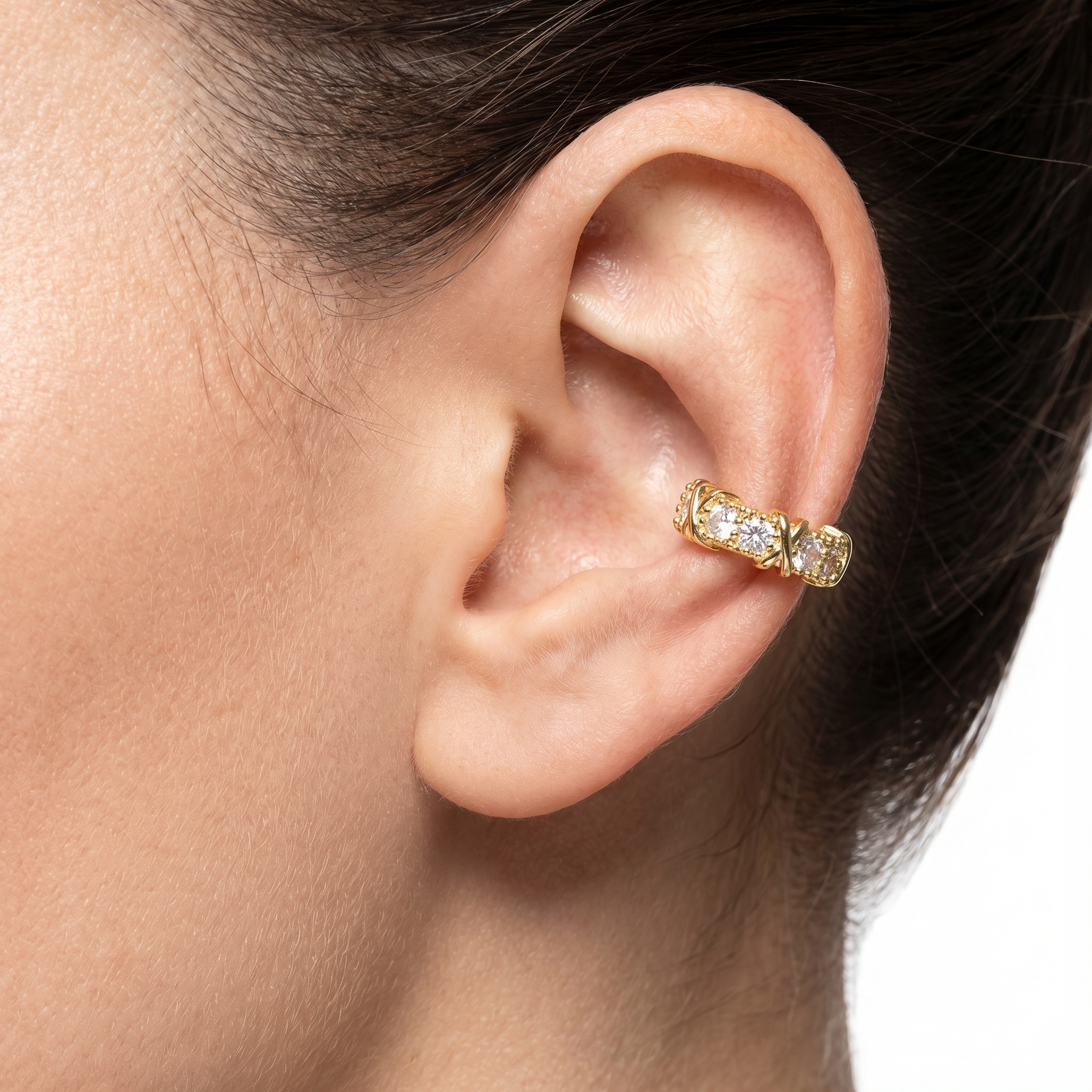 Gilded X Earcuff