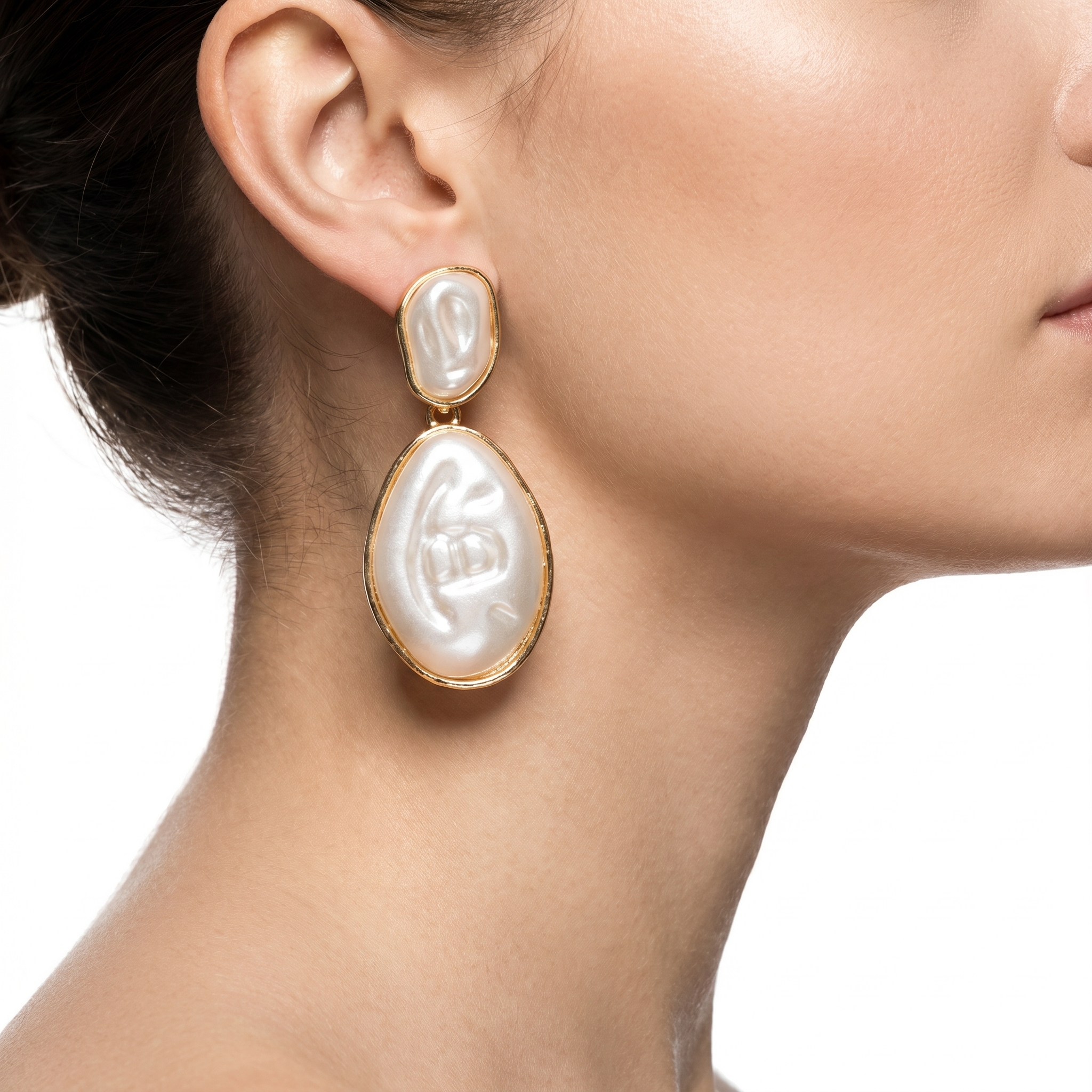 Estate Pearl Earrings