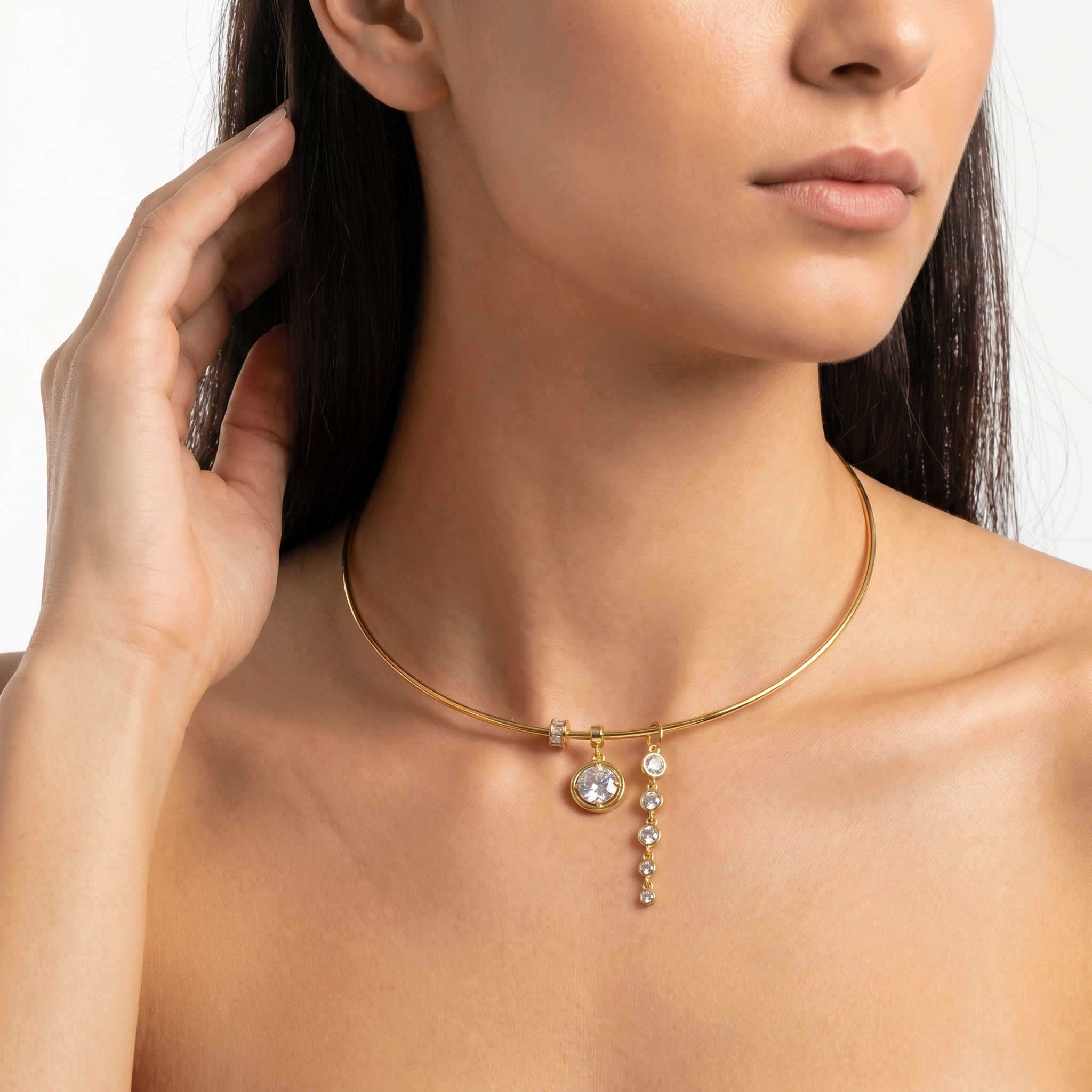 Gilded Pendulum Kolye