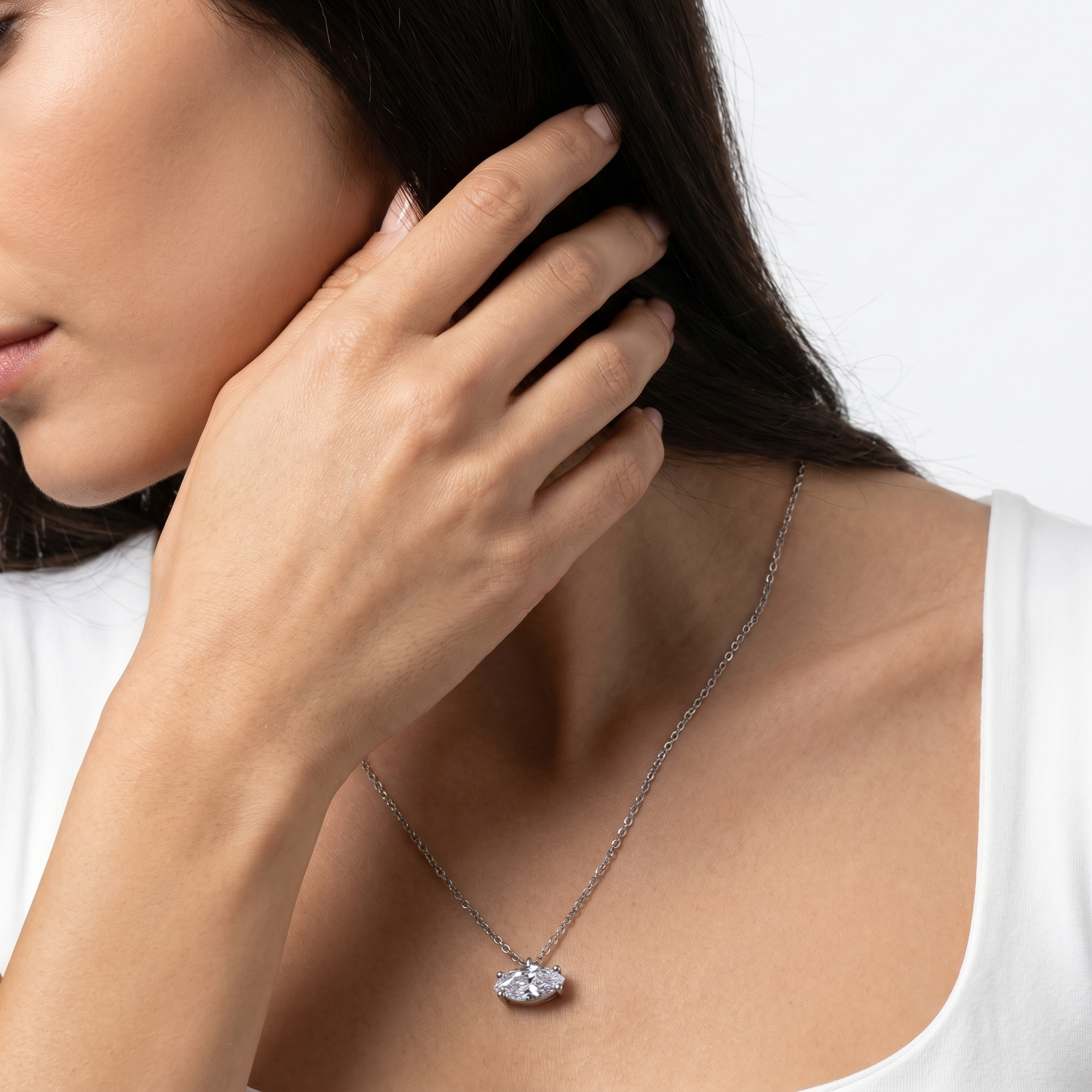 Marquise Clarity Necklace