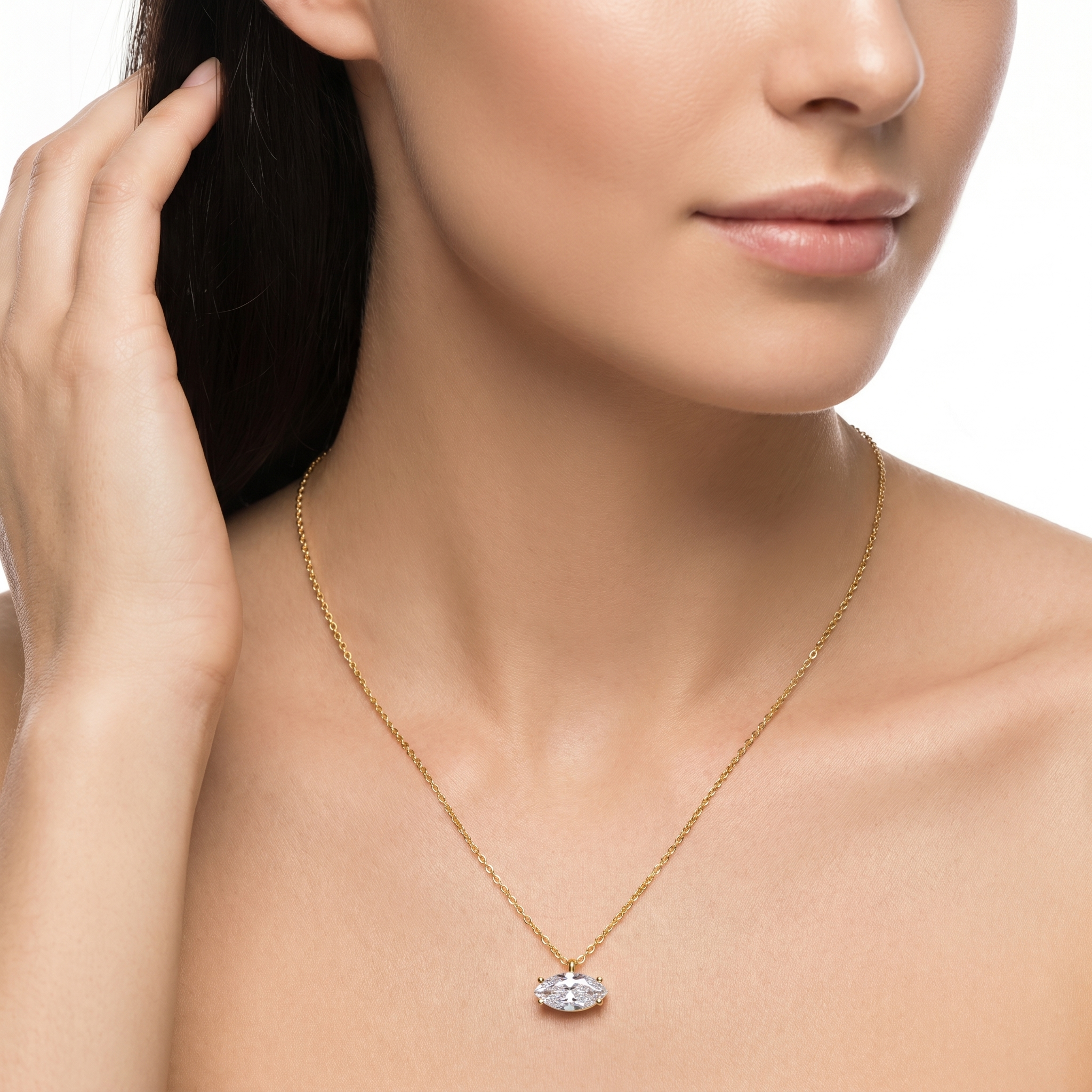 Marquise Clarity Necklace