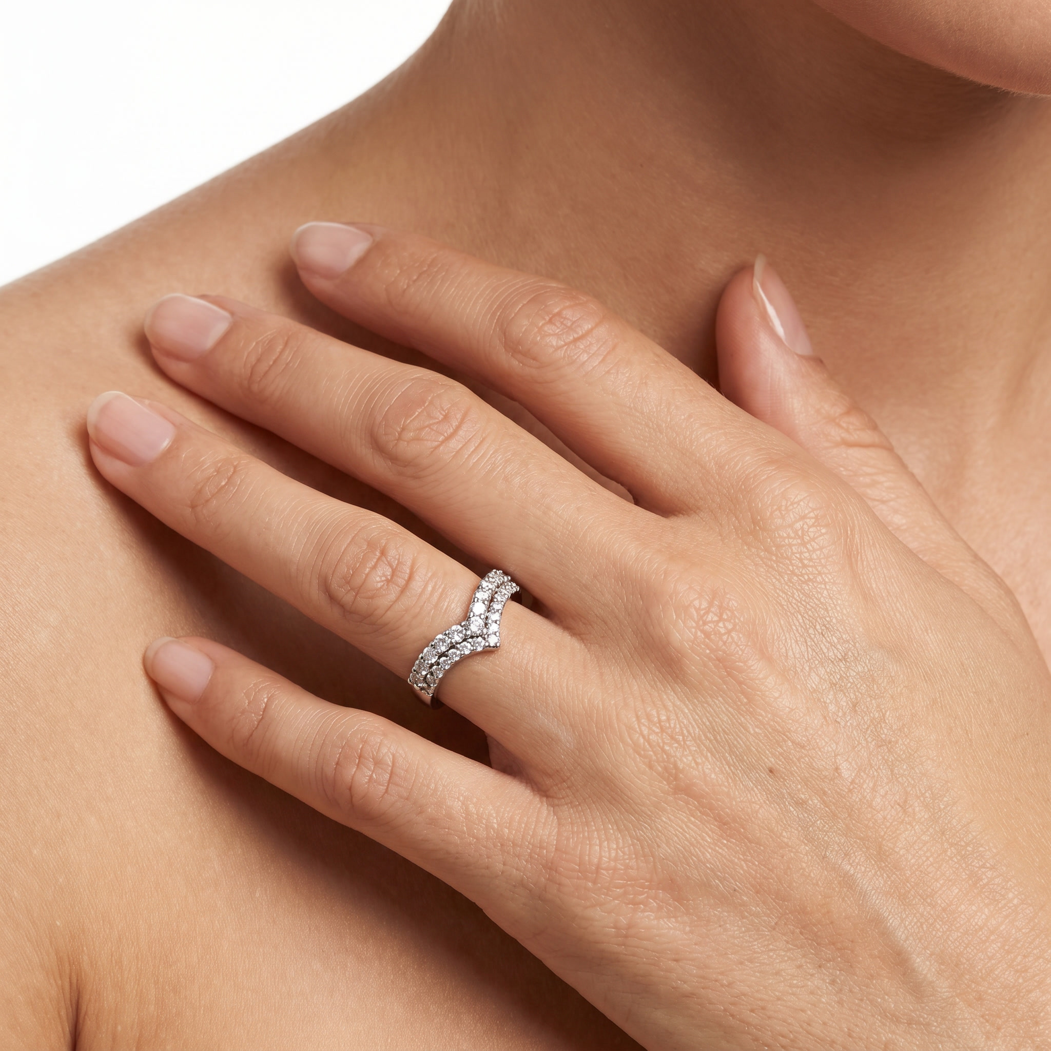 Meridian Vertex Ring (Pinky Finger)