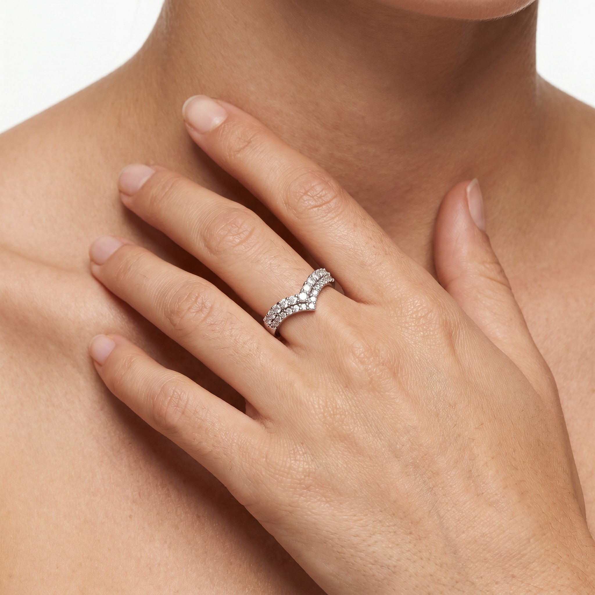 Meridian Vertex Ring (Pinky Finger)