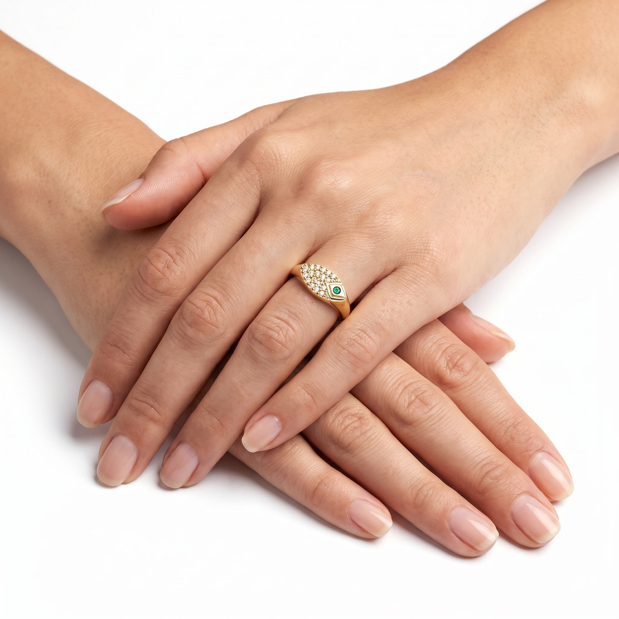 Vertical Horizon Ring (Pinky Finger)