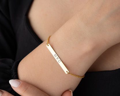 Linea Bar Signature Bracelet