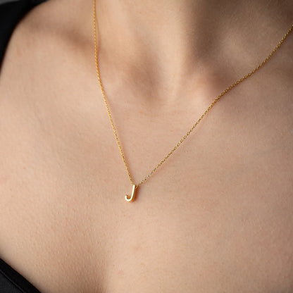 Strata 3D Letter Necklace