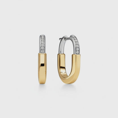 Bicolor Grace Küpe (İthal Kutulu Model)