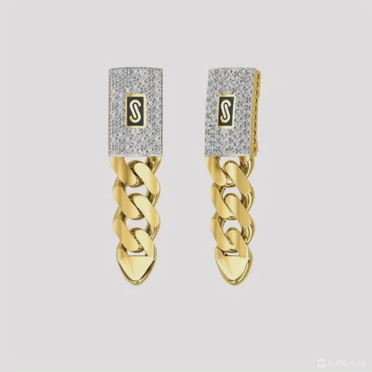 Luster Chain Earring