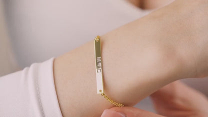 Linea Bar Signature Bracelet