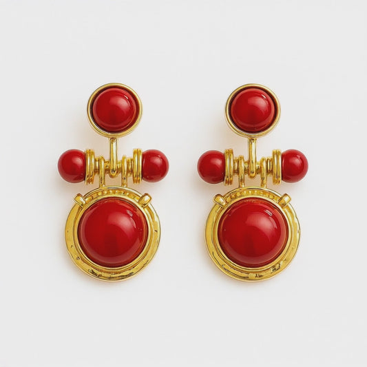 Inferno Sphere Earring