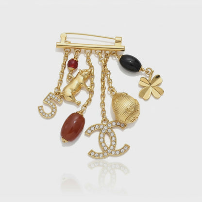 Five Luck Broş (İthal Kutulu Model)