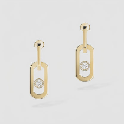 Capsule Poise Küpe (İthal Model)