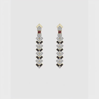 Nightshift V-Line Earring