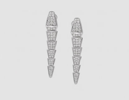 Radiant Clover Küpe (İthal Kutulu Model)