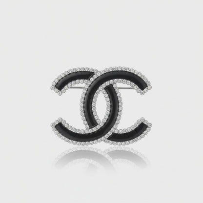 Midnight Interlace Broş (İthal Kutulu Model)