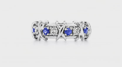 Polaris Sapphire Yüzük (İthal Kutulu Model)