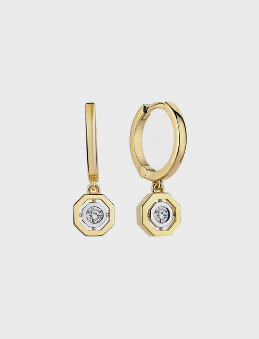 Diamond Elegance Earrings