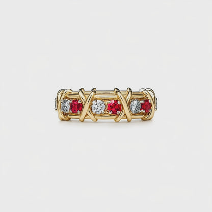 Rouge & Ice Yüzük (İthal Kutulu Model)