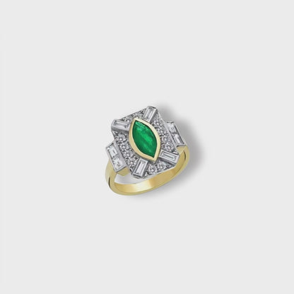 Regal Emerald Yüzük