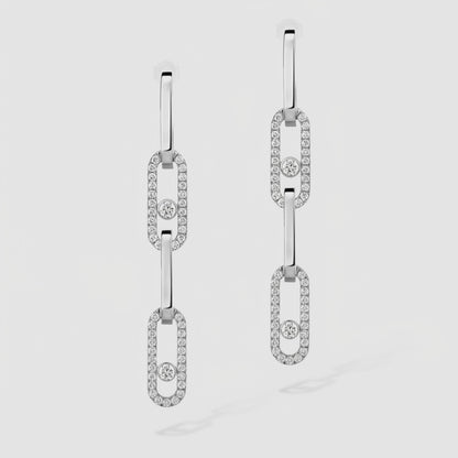 Halo Links Küpe (İthal Model)