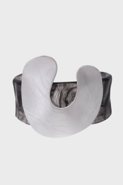 Obsidian Arc Cuff