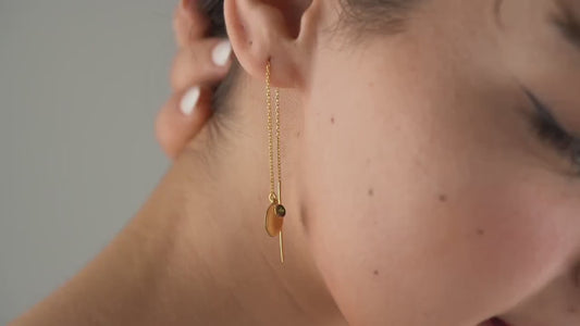 Stella Disc Earring