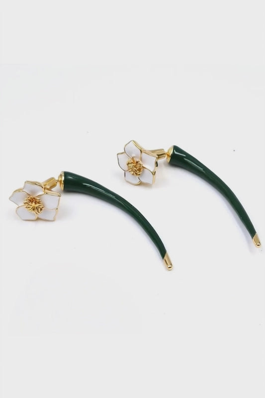Camélia Courbé Earrings