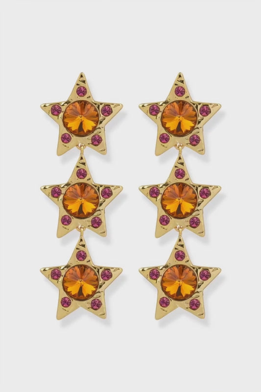 Cherry Fire Earring