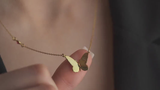 Mariposa Sparkle Necklace