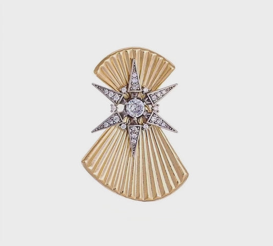 Серьги из искусственного шелка Stellaire