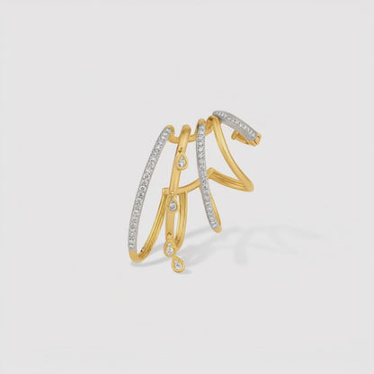 Amber Flux Earcuff