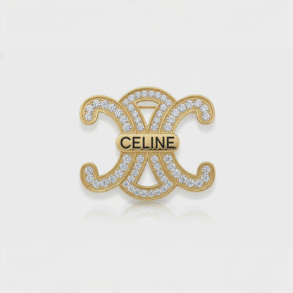 Pavé Bar Broş (İthal Model)