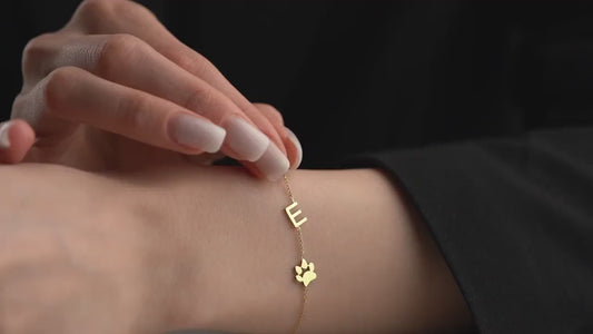 PawInitial Signature Bracelet