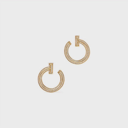 Aureum Crest Küpe (İthal Kutulu Model)