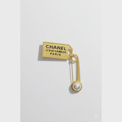 Cambon Clip Broş (İthal Kutulu Model)