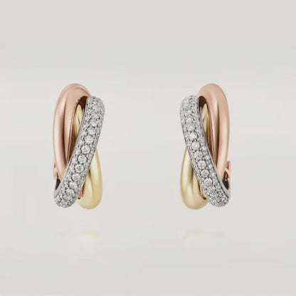 Trinity Küpe (İthal Kutulu Model)