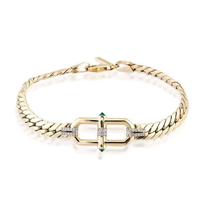 Emerald Lattice Bileklik - MuffGem
