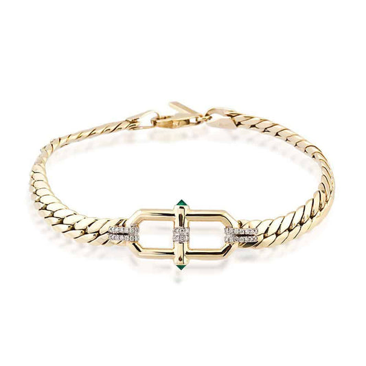 Emerald Lattice Bileklik - MuffGem