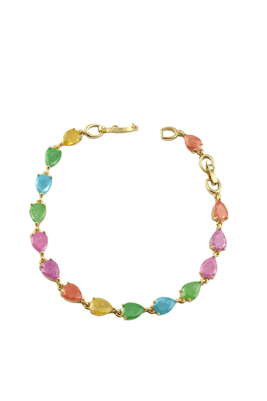 Colorful Drop Bileklik - MuffGem